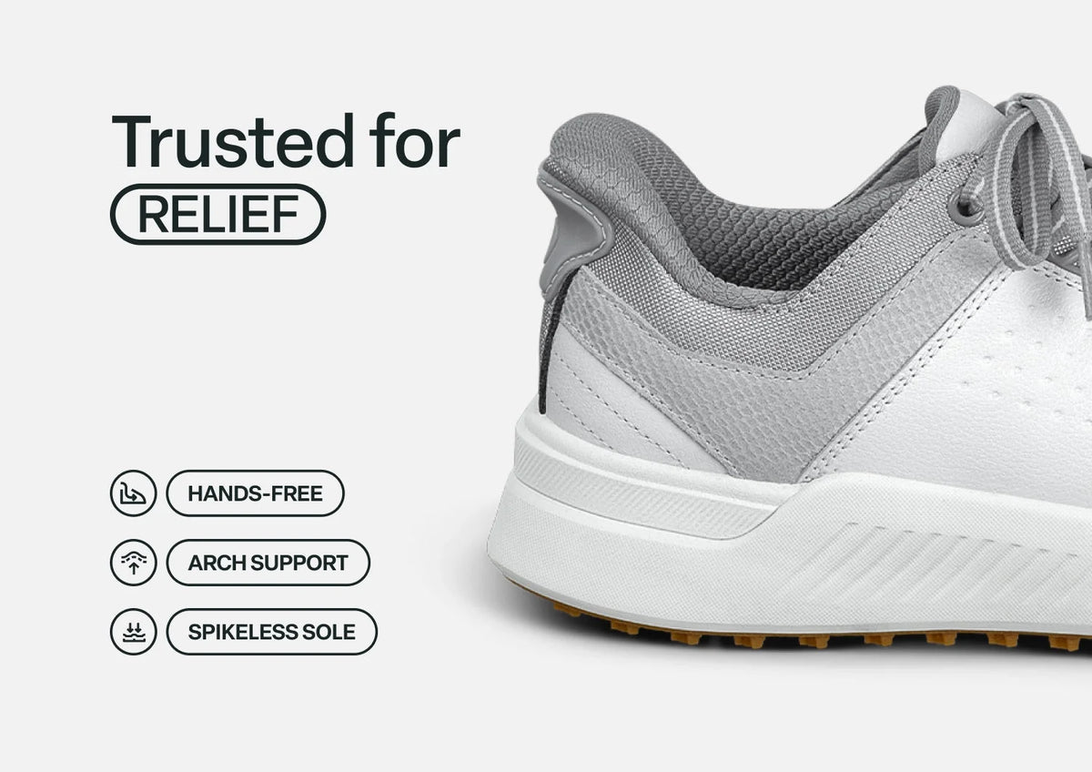 Approach Shot Hands-Free Golf - White/Silver
