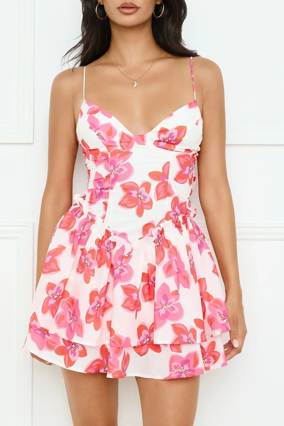 Floral Freshness Mini Dress