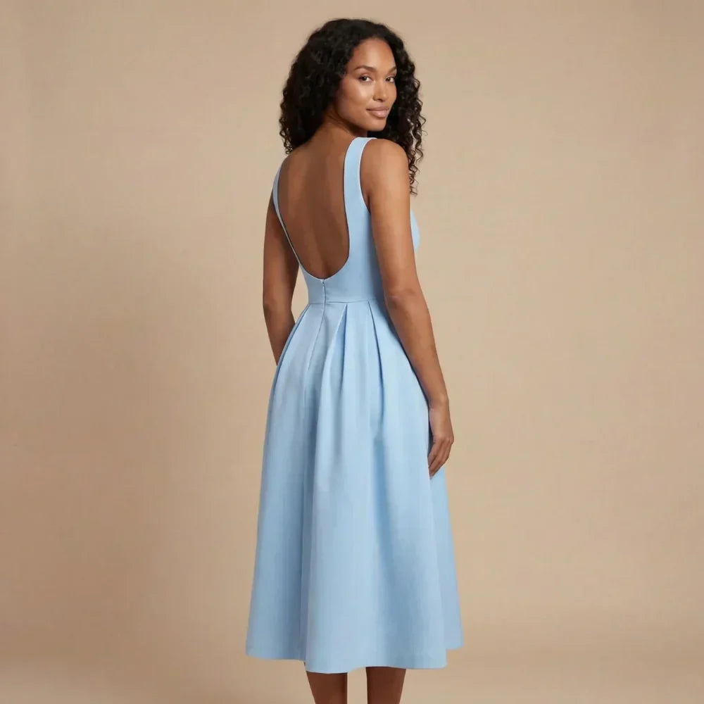 Adelaide Boat Midi Dress