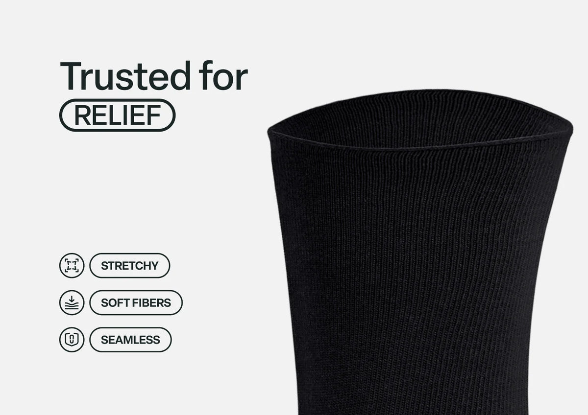 Bunion Relief Socks - Charcoal