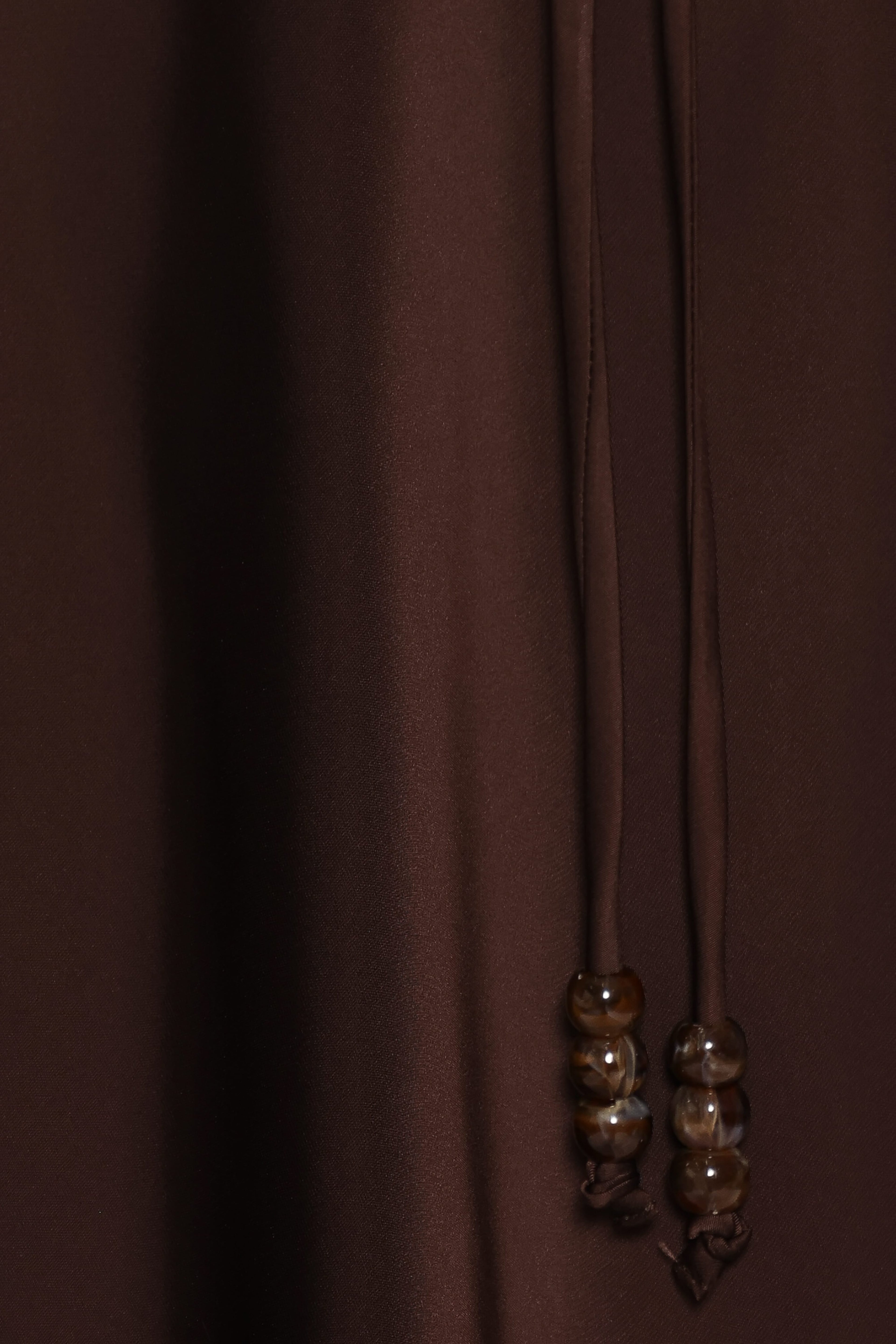 Bayley Midi Skirt - Chocolate Brown