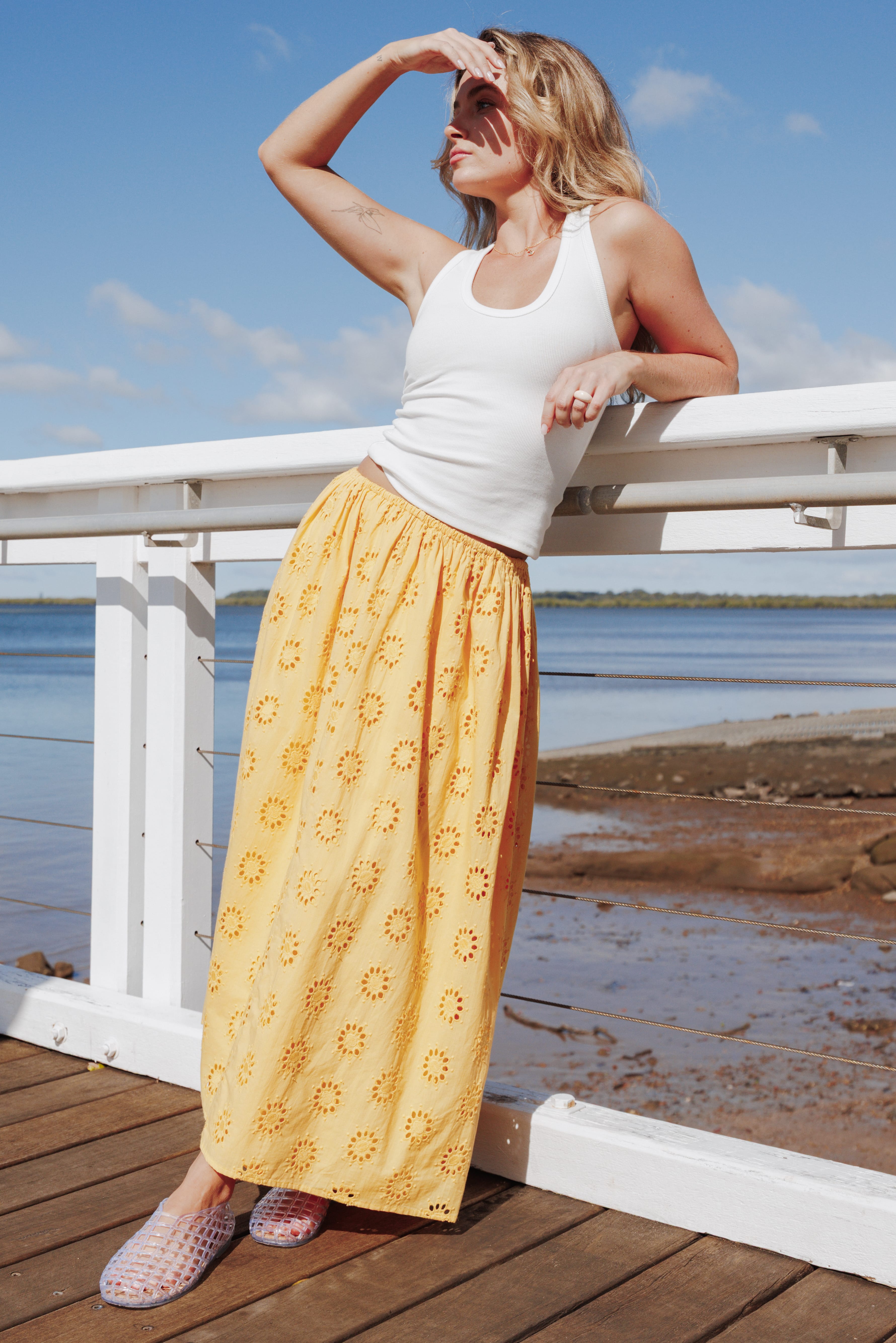 Dillon Midi Skirt - Mango