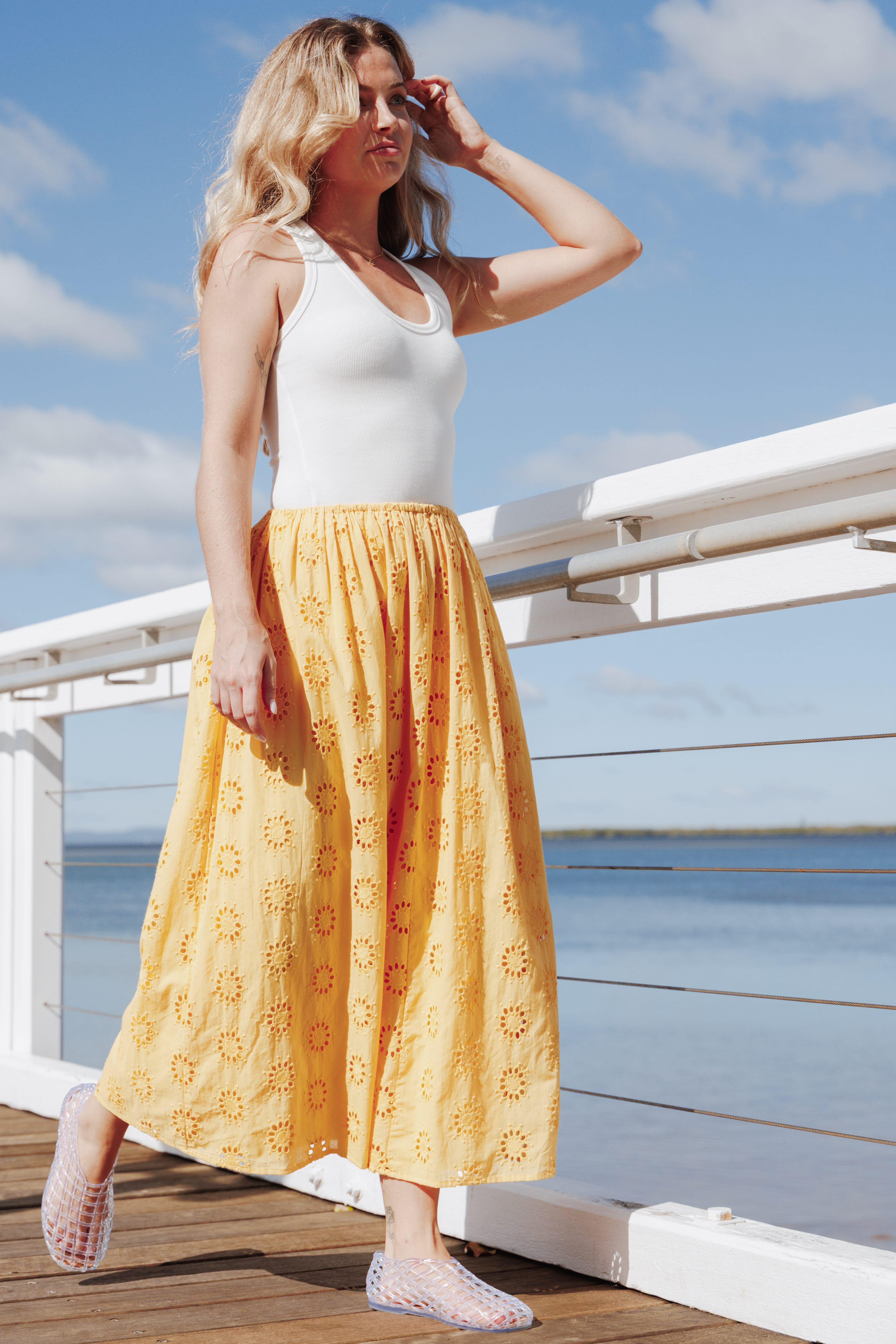 Dillon Midi Skirt - Mango