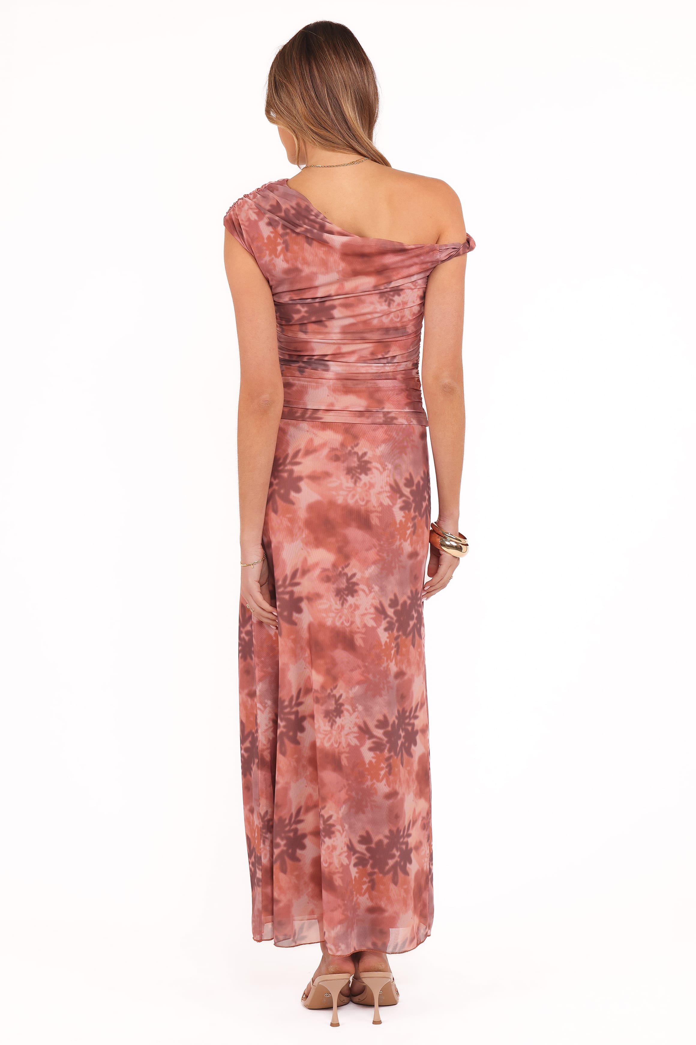 Bloise Maxi Skirt - Blurred Botanics