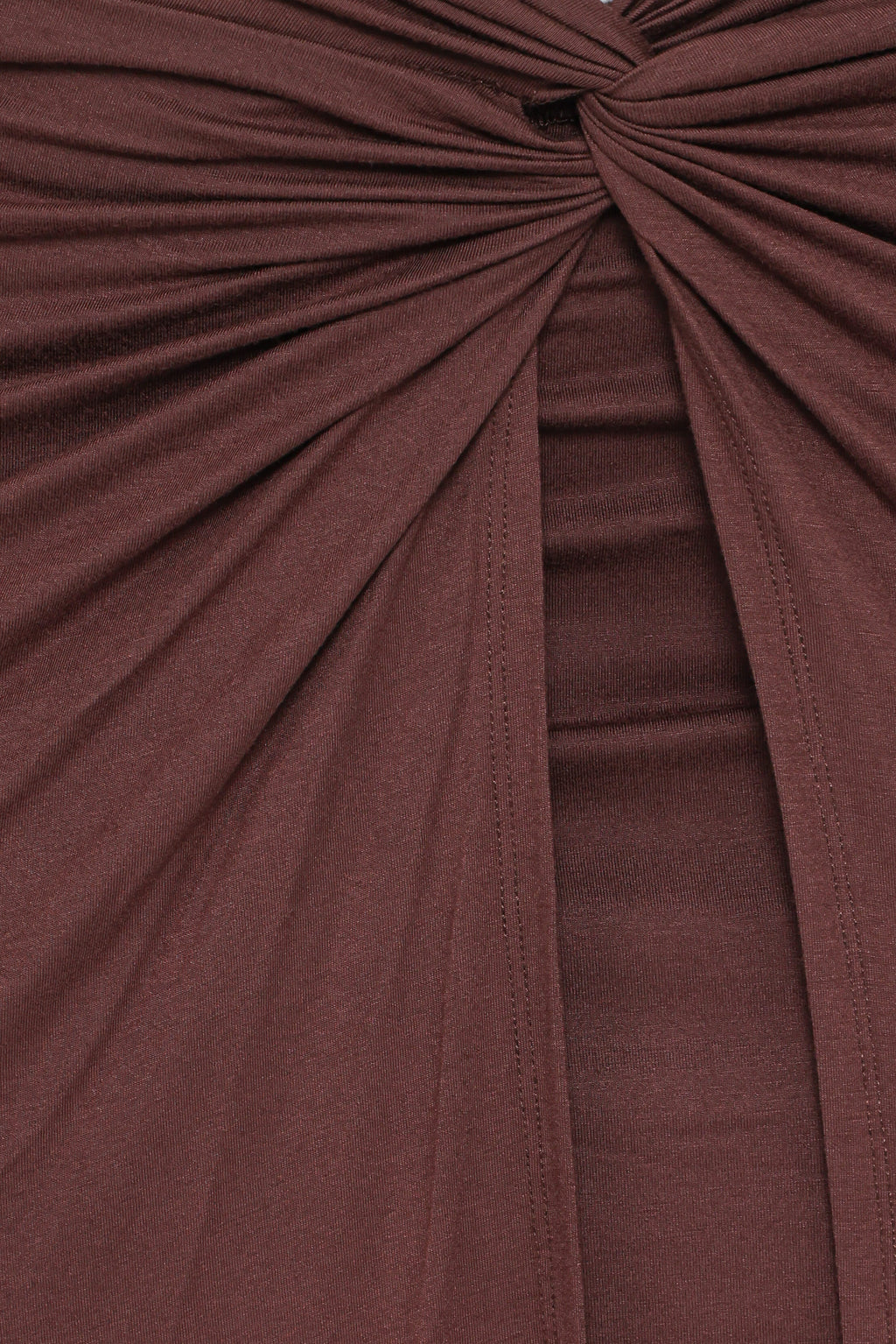 Cassandra Sarong Skirt - Dark Brown