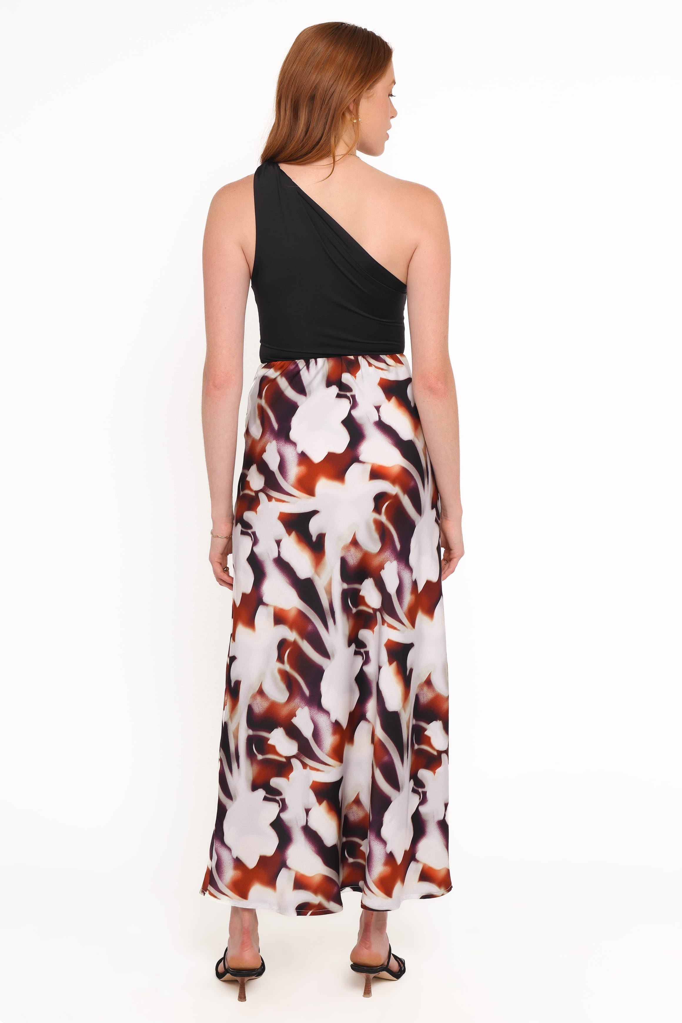 Cheryl Maxi Skirt - Blurred Floral