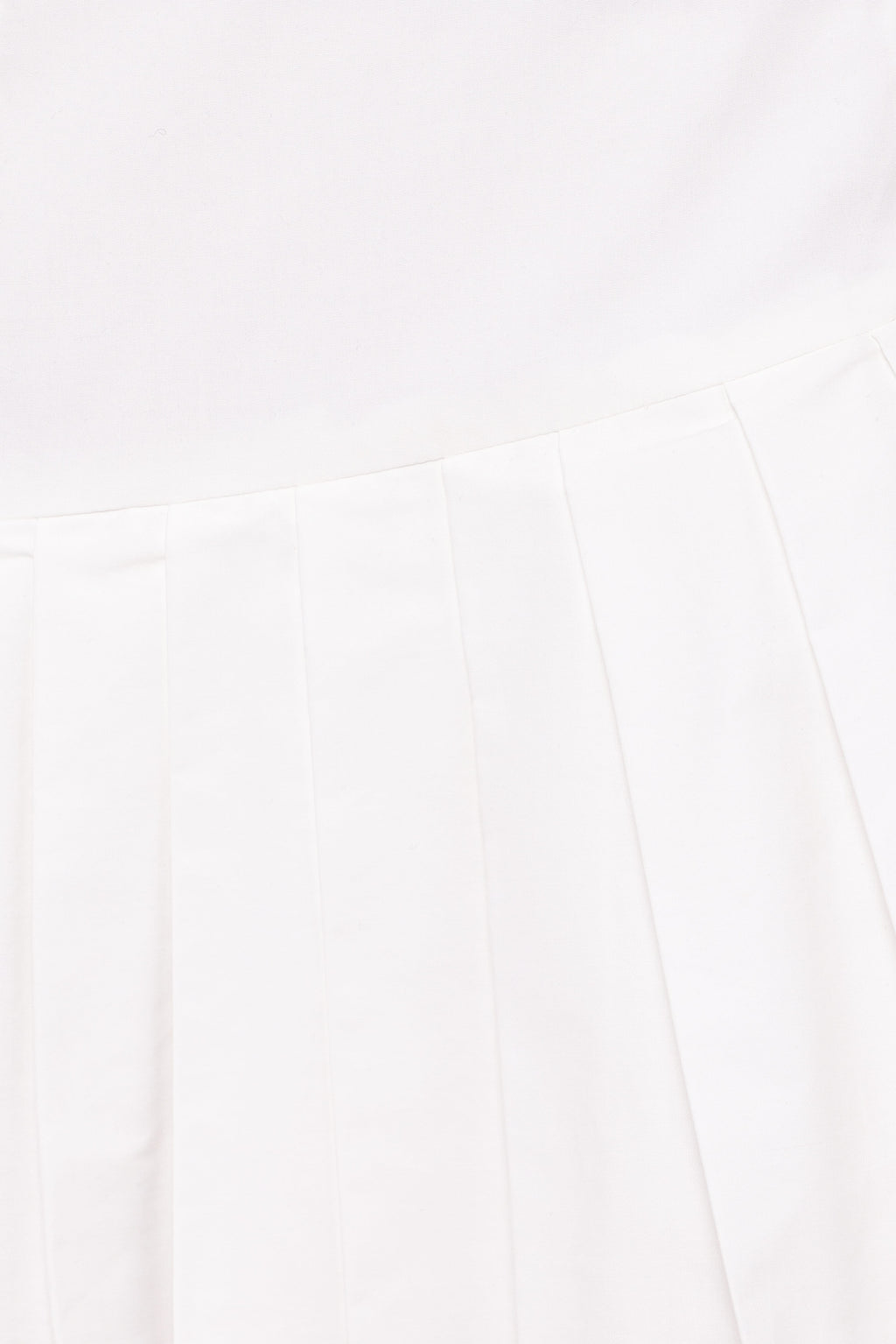 Cygnus Pleated Mini Skirt - White