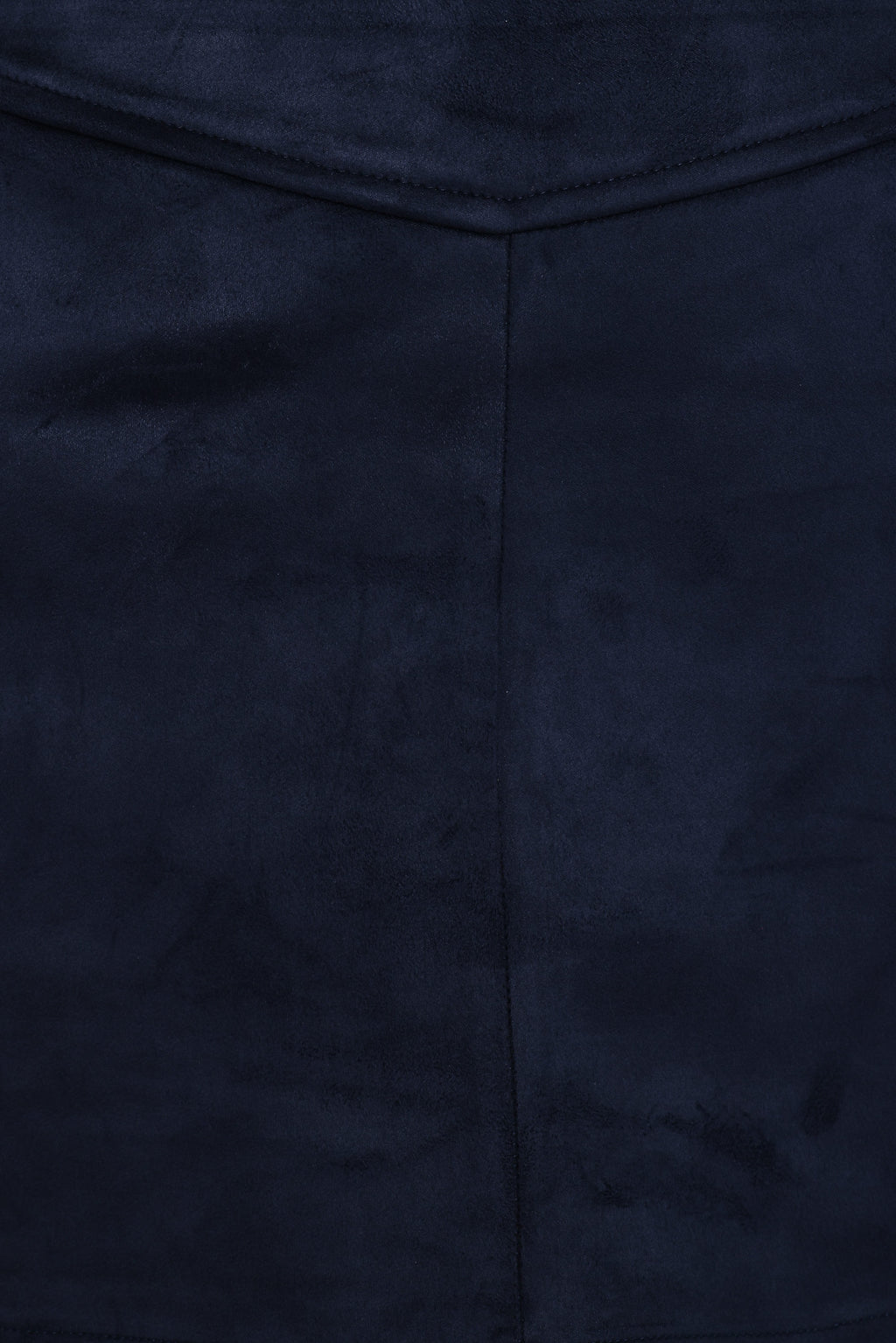 Hope Suede Mini Skirt - Navy