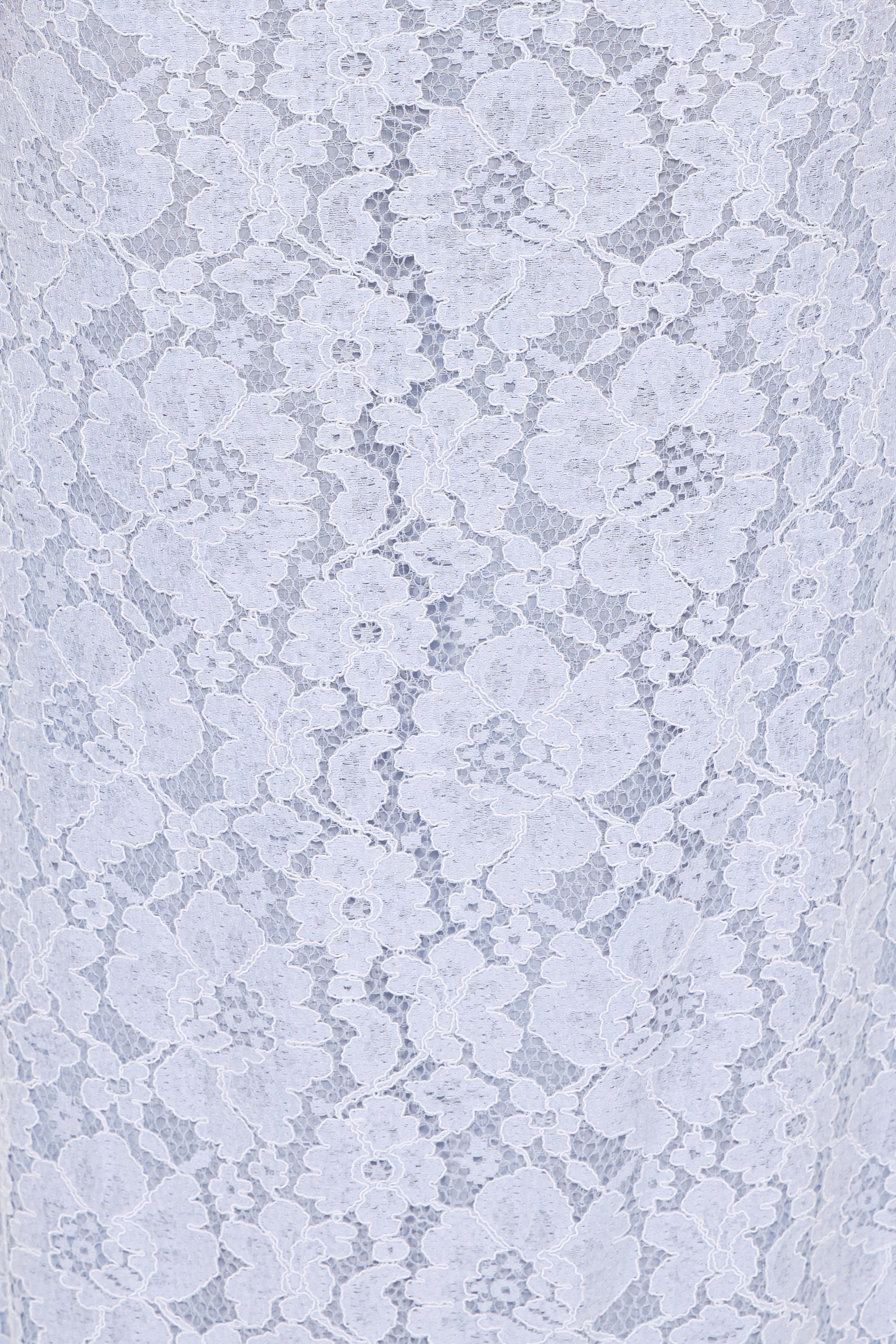 Jennings Lace Maxi Skirt - Blue Sequin
