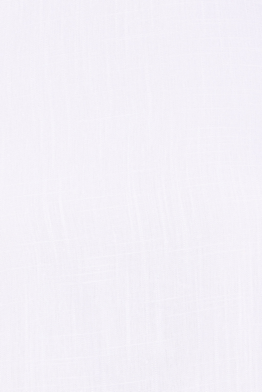 Madison Linen Column Skirt - White