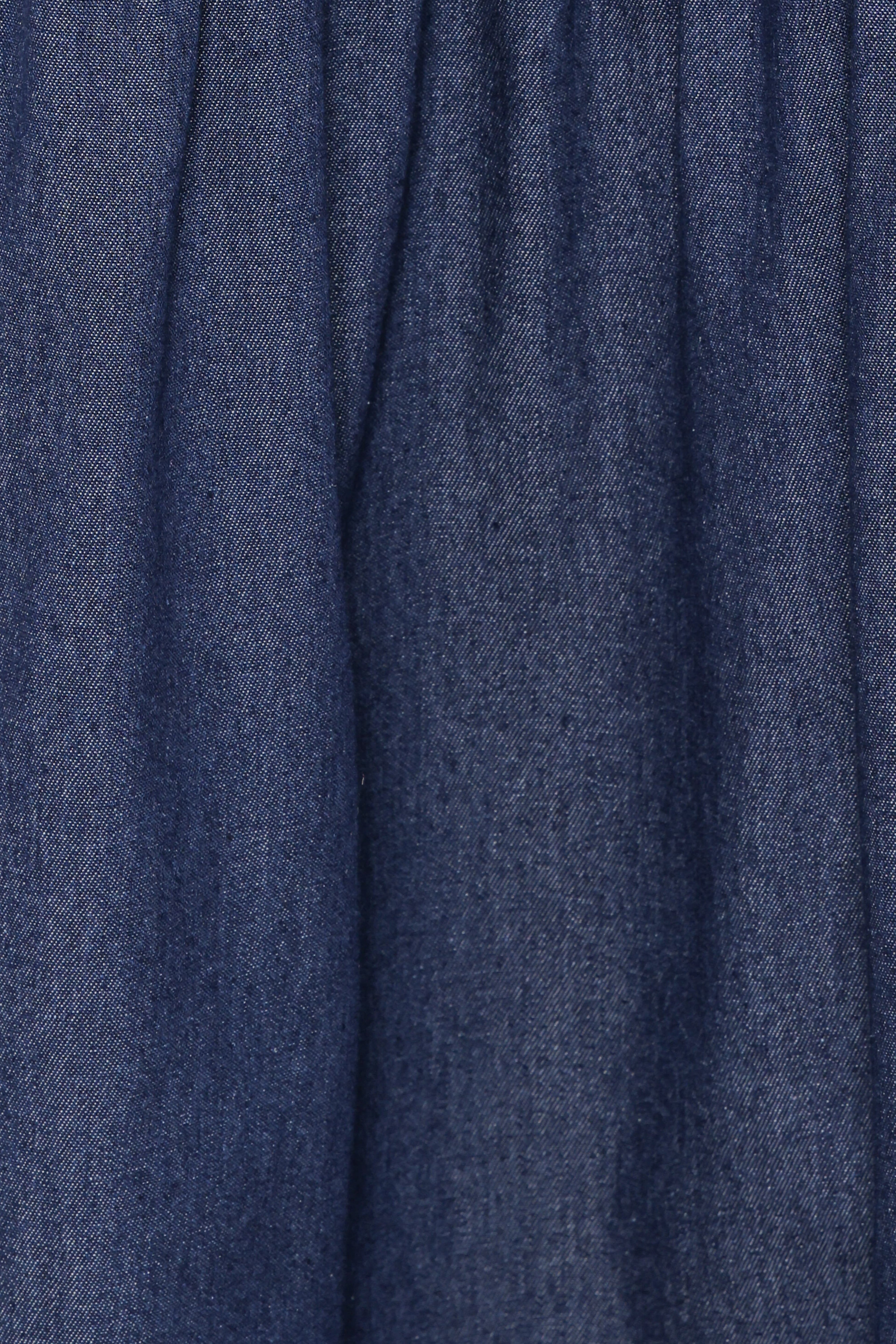 Meadow Midi Denim Skirt - Dark Wash