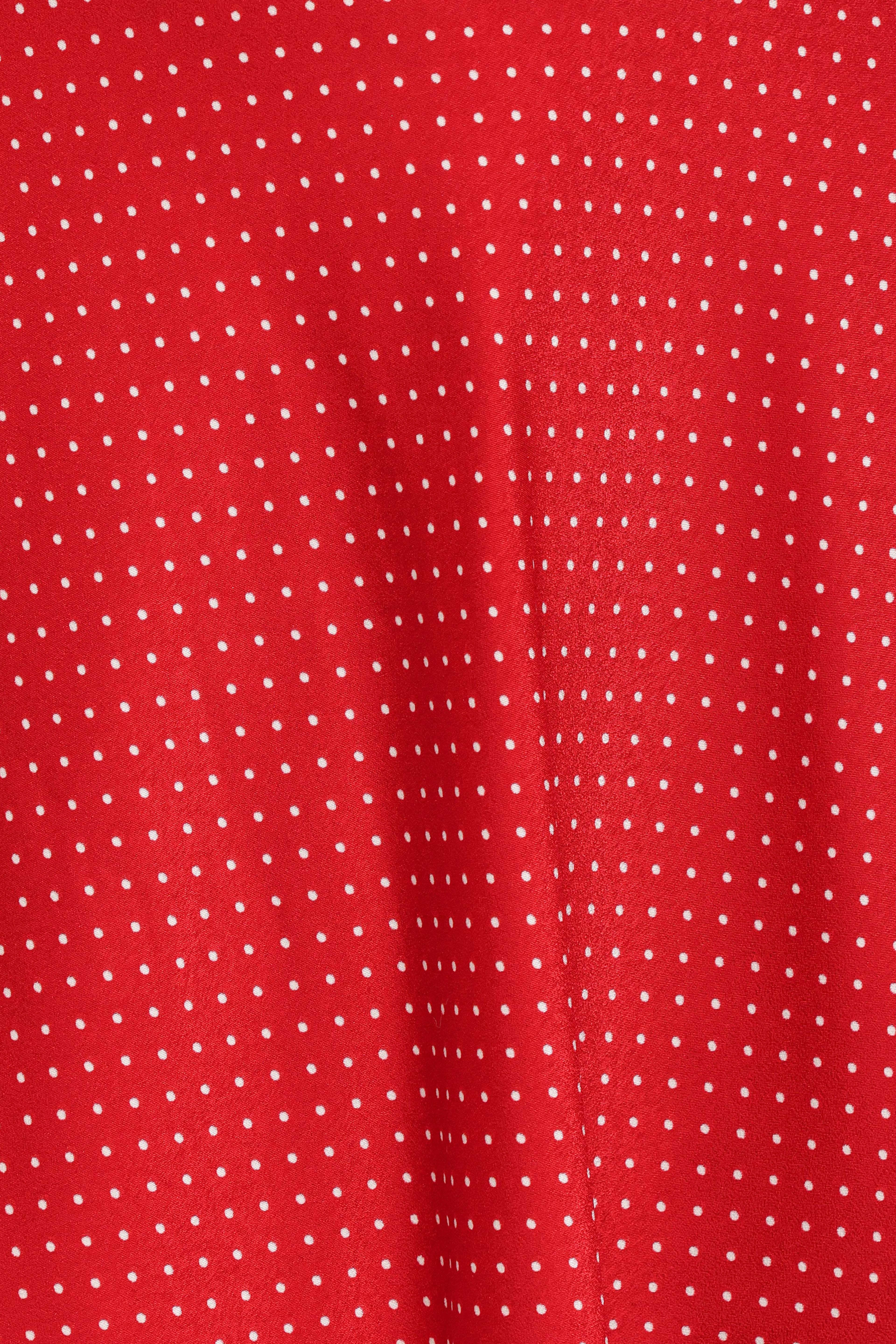 Sabina Skater Skirt - Red Dot