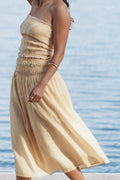 Salome Maxi Skirt - Mango Stripe