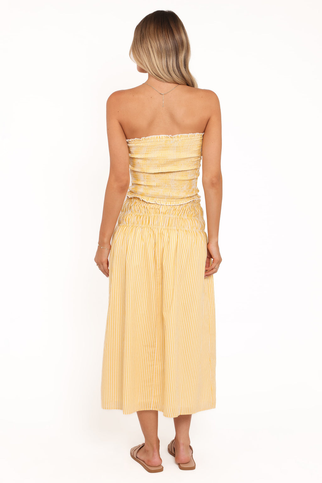 Salome Maxi Skirt - Mango Stripe