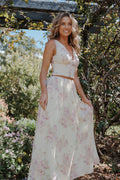 Tinsley Maxi Skirt - Lavender Floral