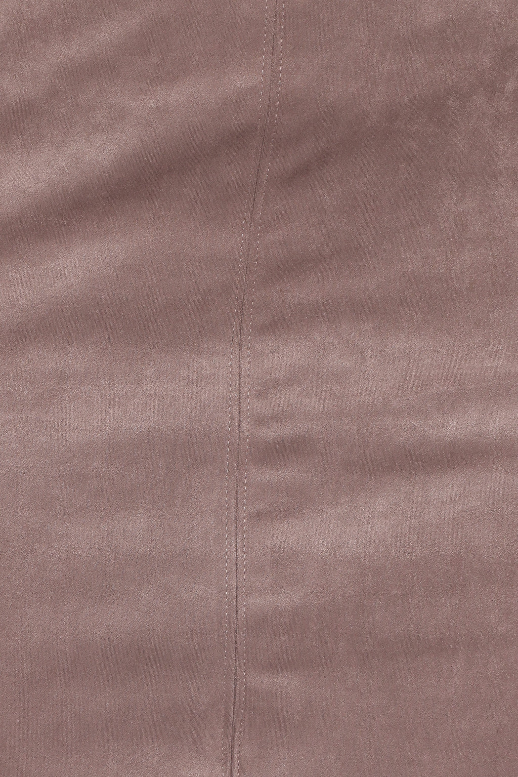 Una Suede Midi Skirt - Mushroom