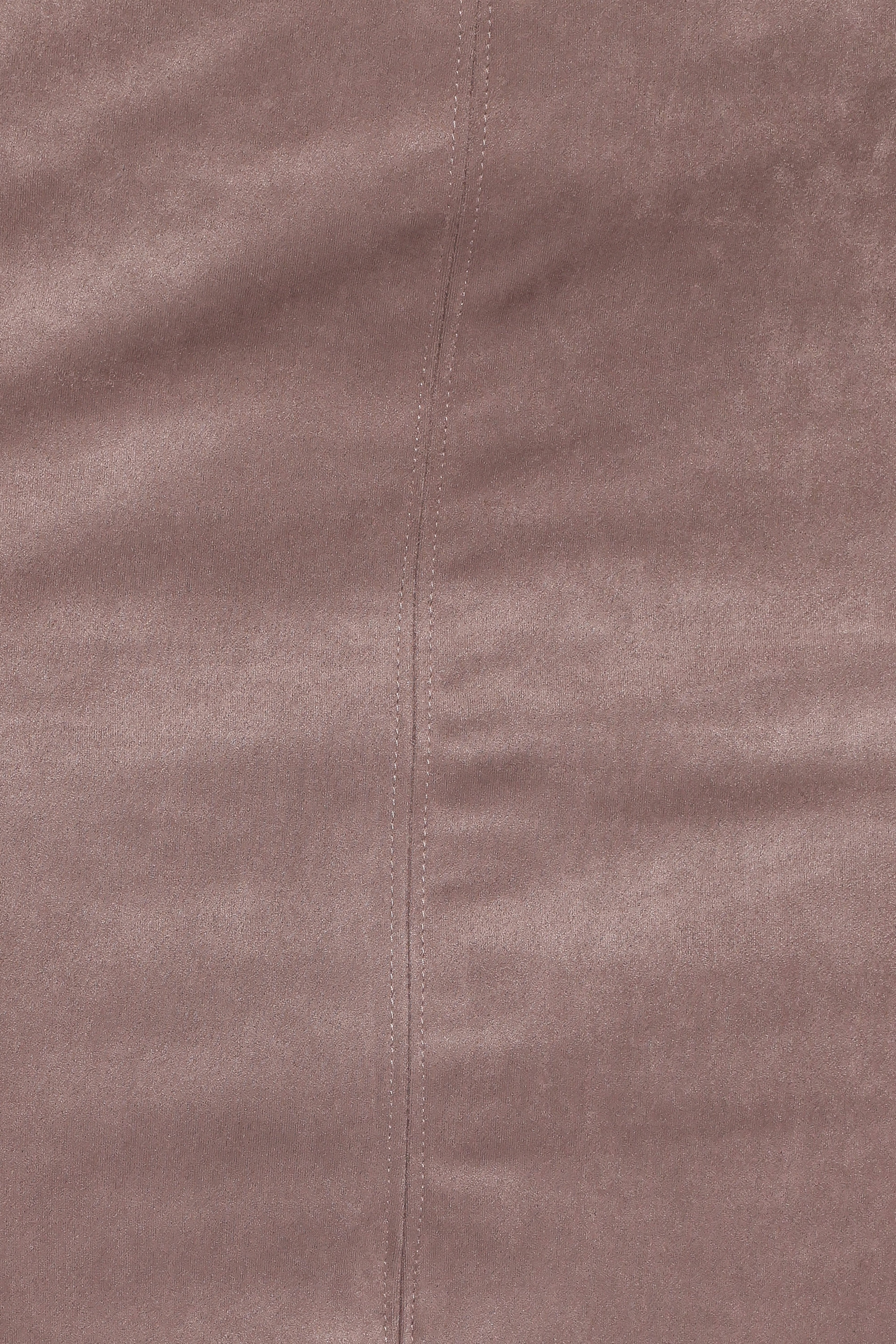 Una Suede Midi Skirt - Mushroom
