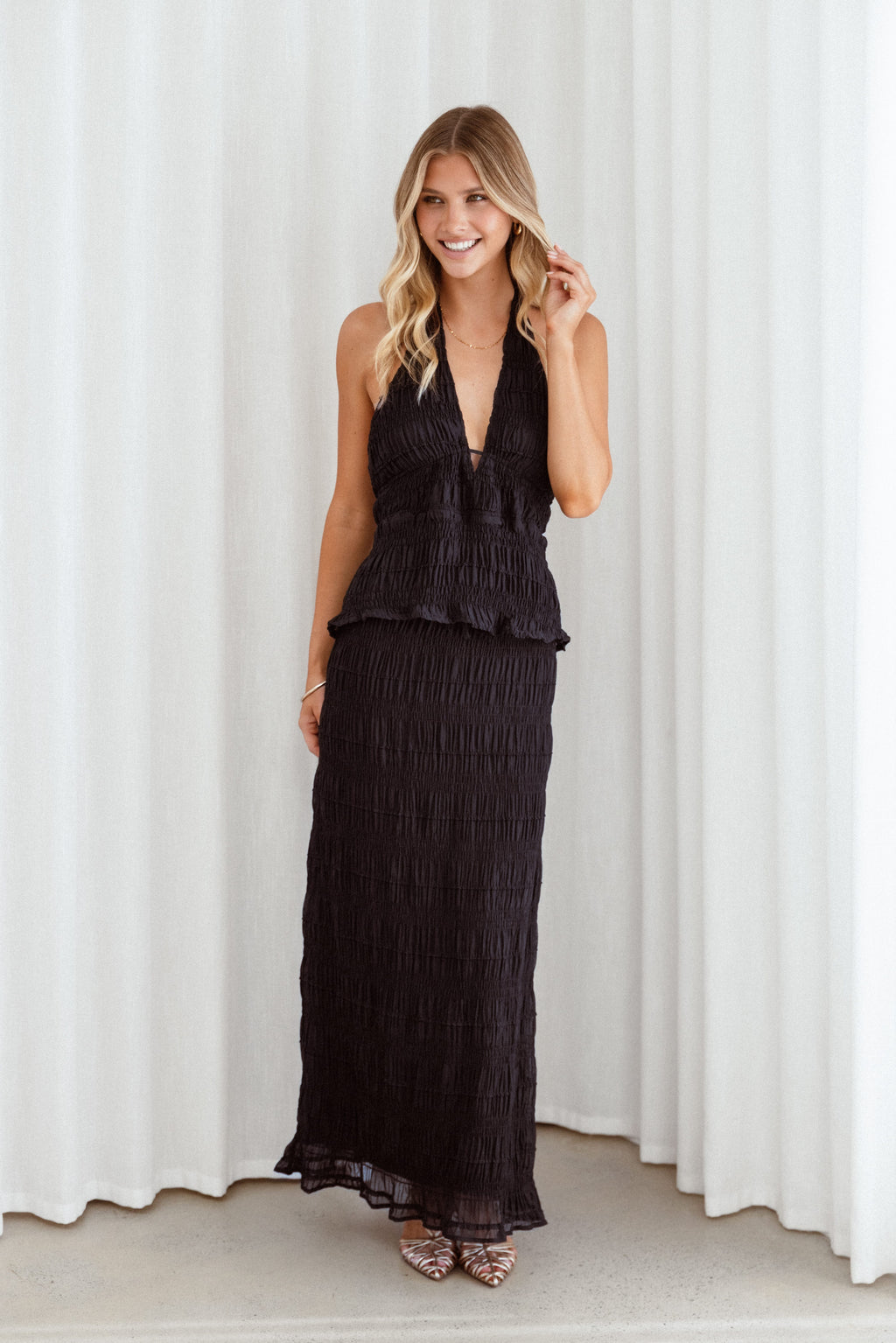 Valana Skirt - Black