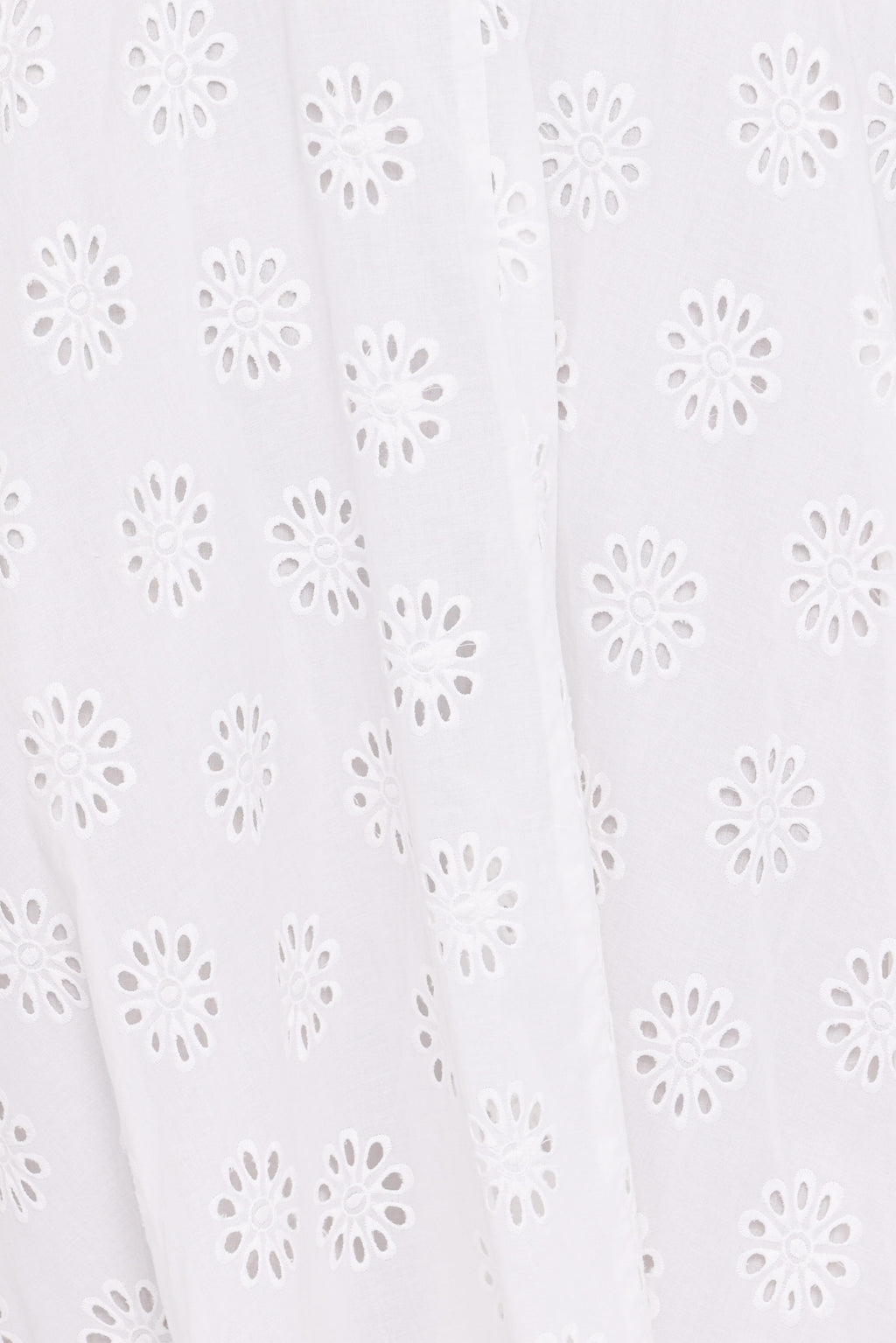 Varia Eyelet Maxi Skirt - White