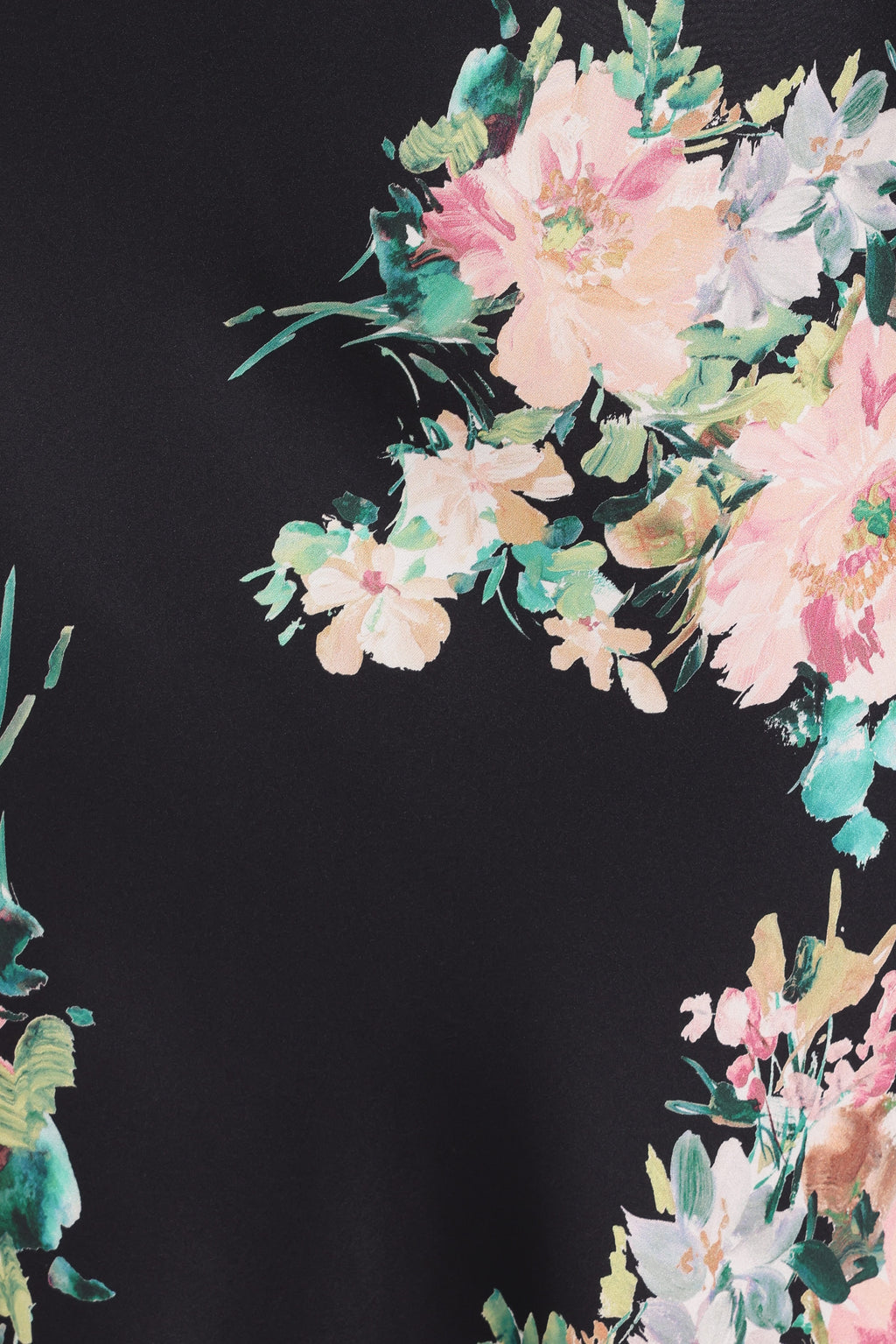 Velman Skirt - Black Floral