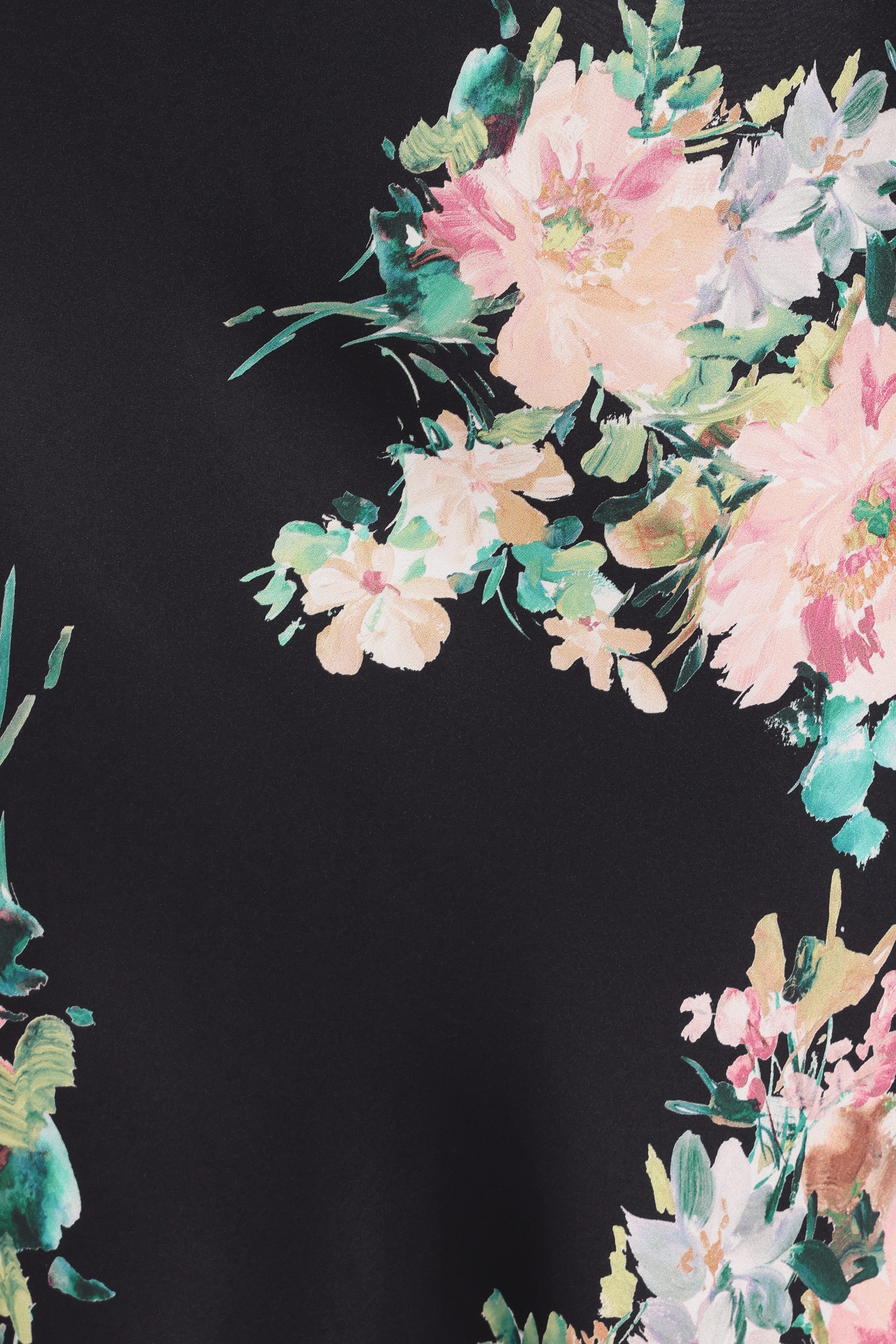 Velman Skirt - Black Floral