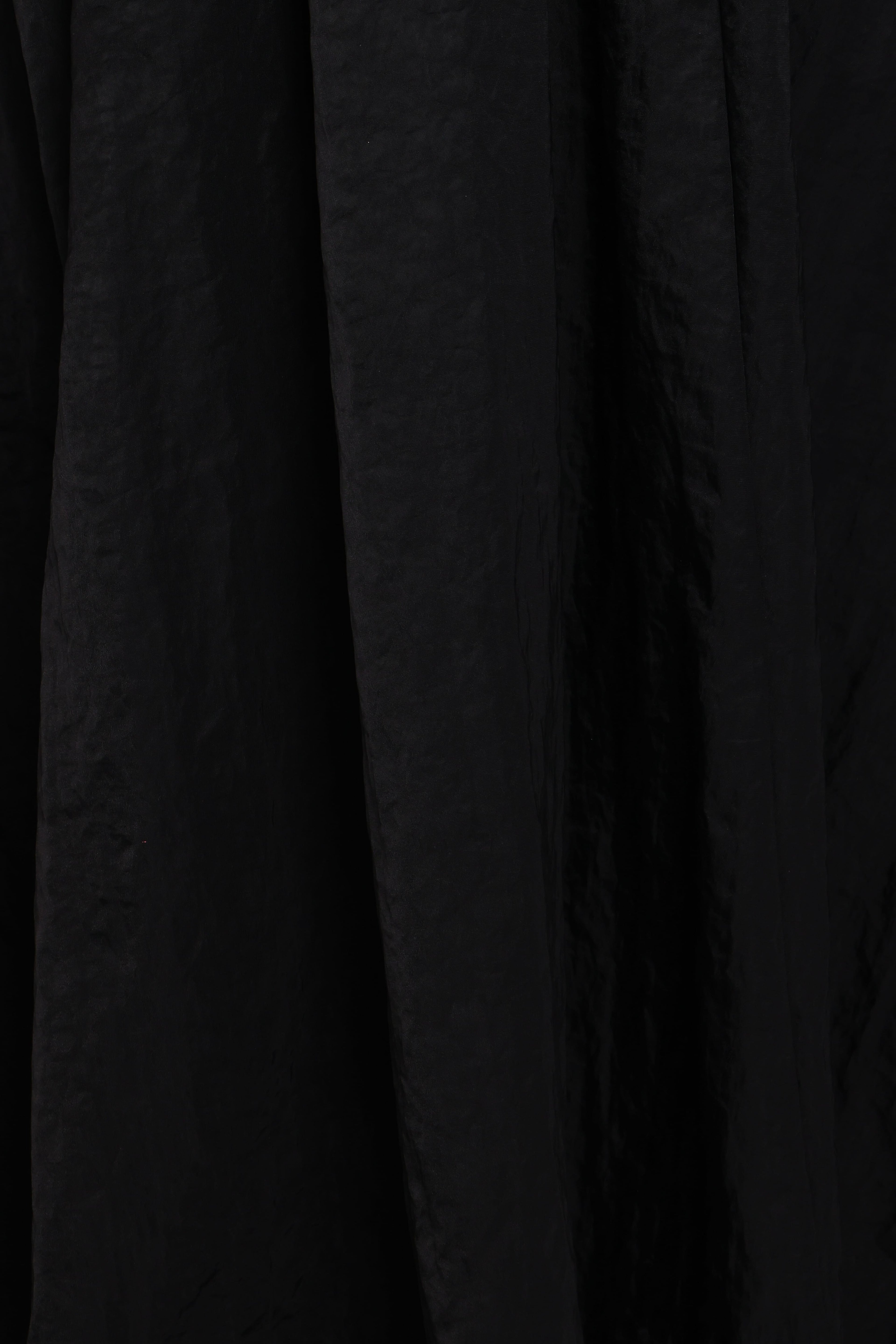 Yuki Circle Skirt - Black
