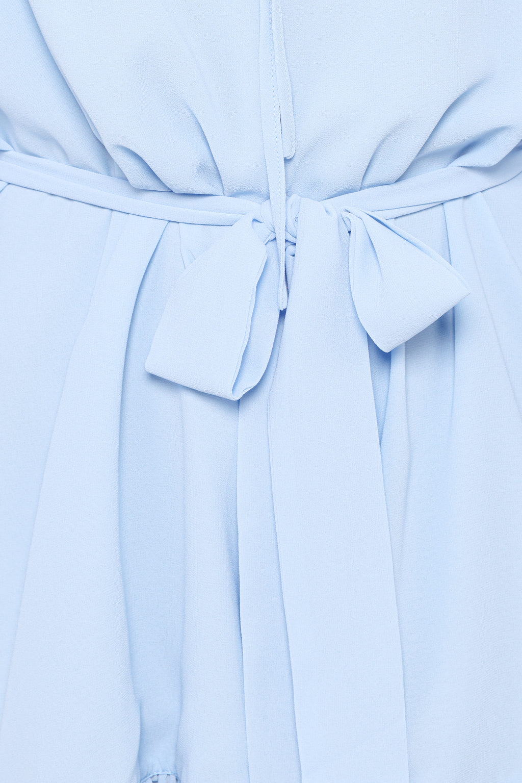 Brianna Long Sleeve Romper - Blue