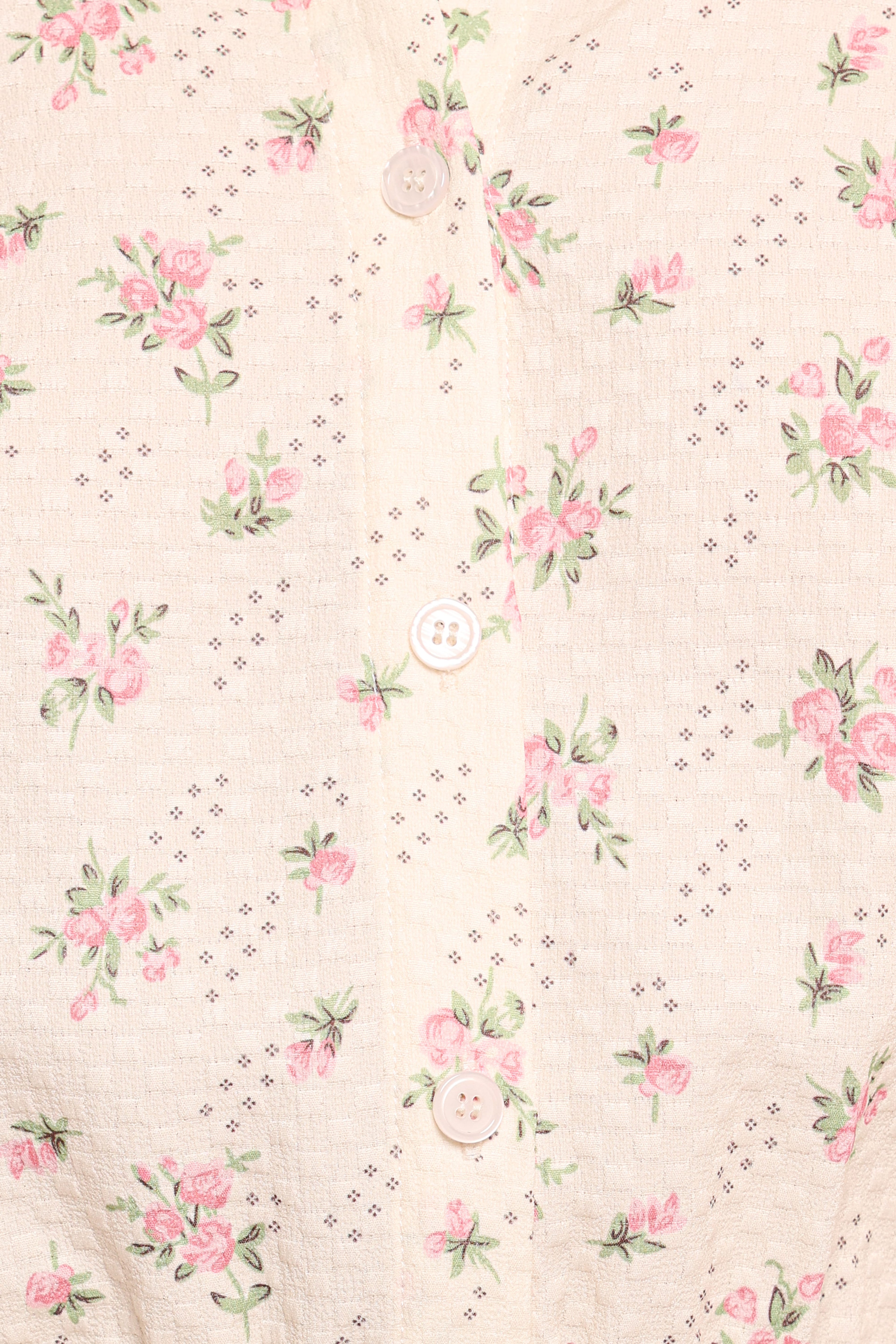 Calypso Romper - Cream Pink Floral