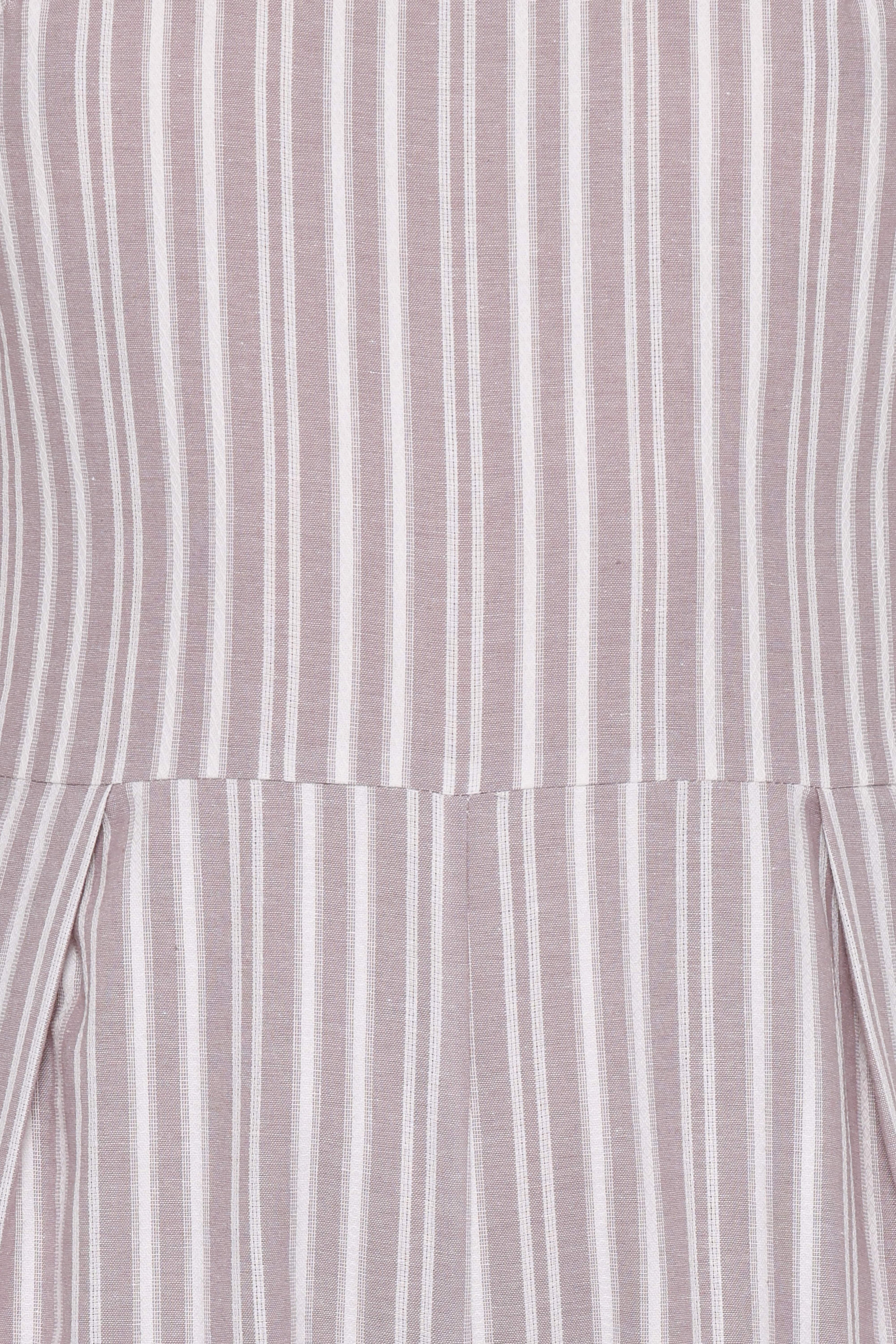 Ester Jumpsuit - Beige/White Stripe