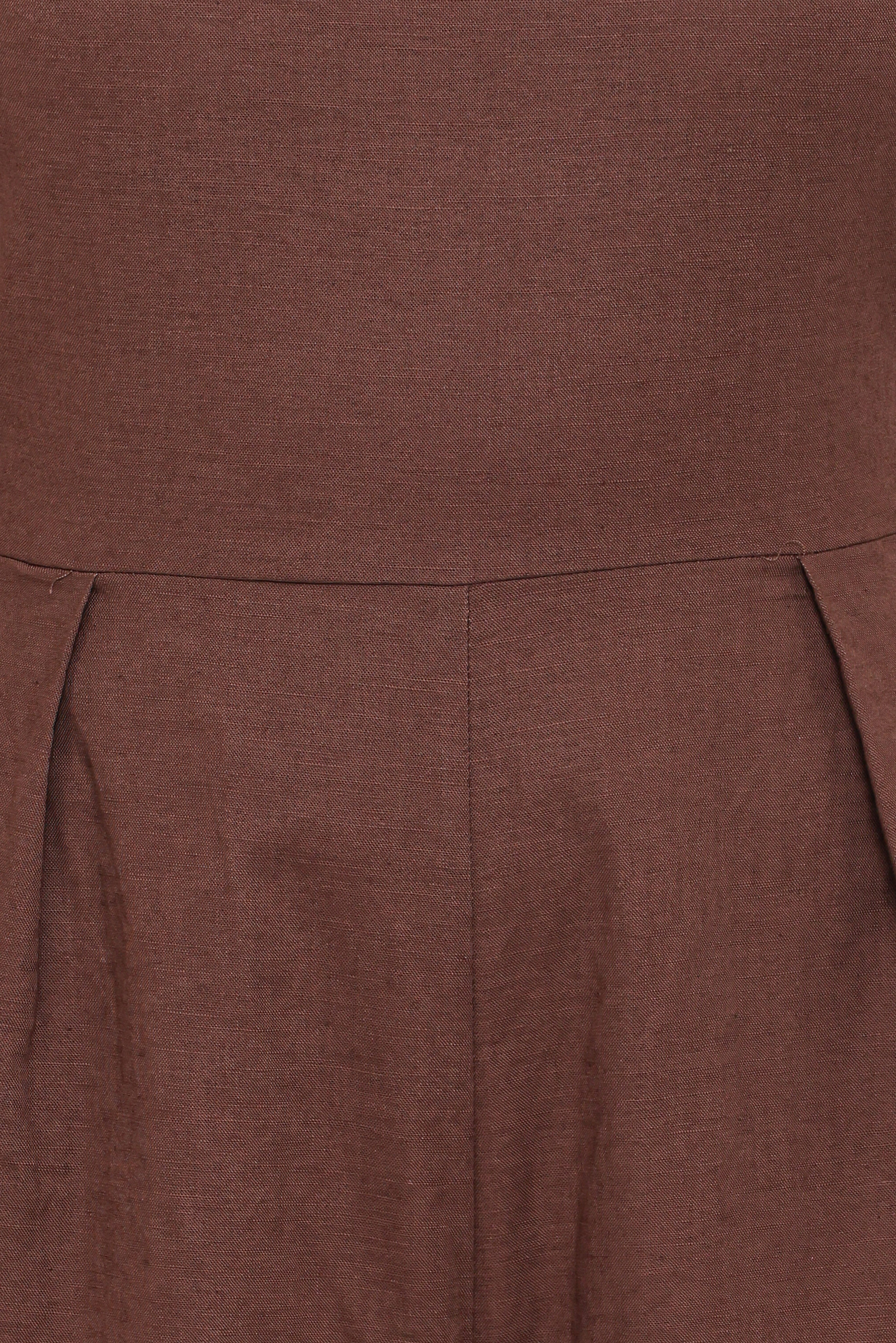 Ester Jumpsuit - Chocolate