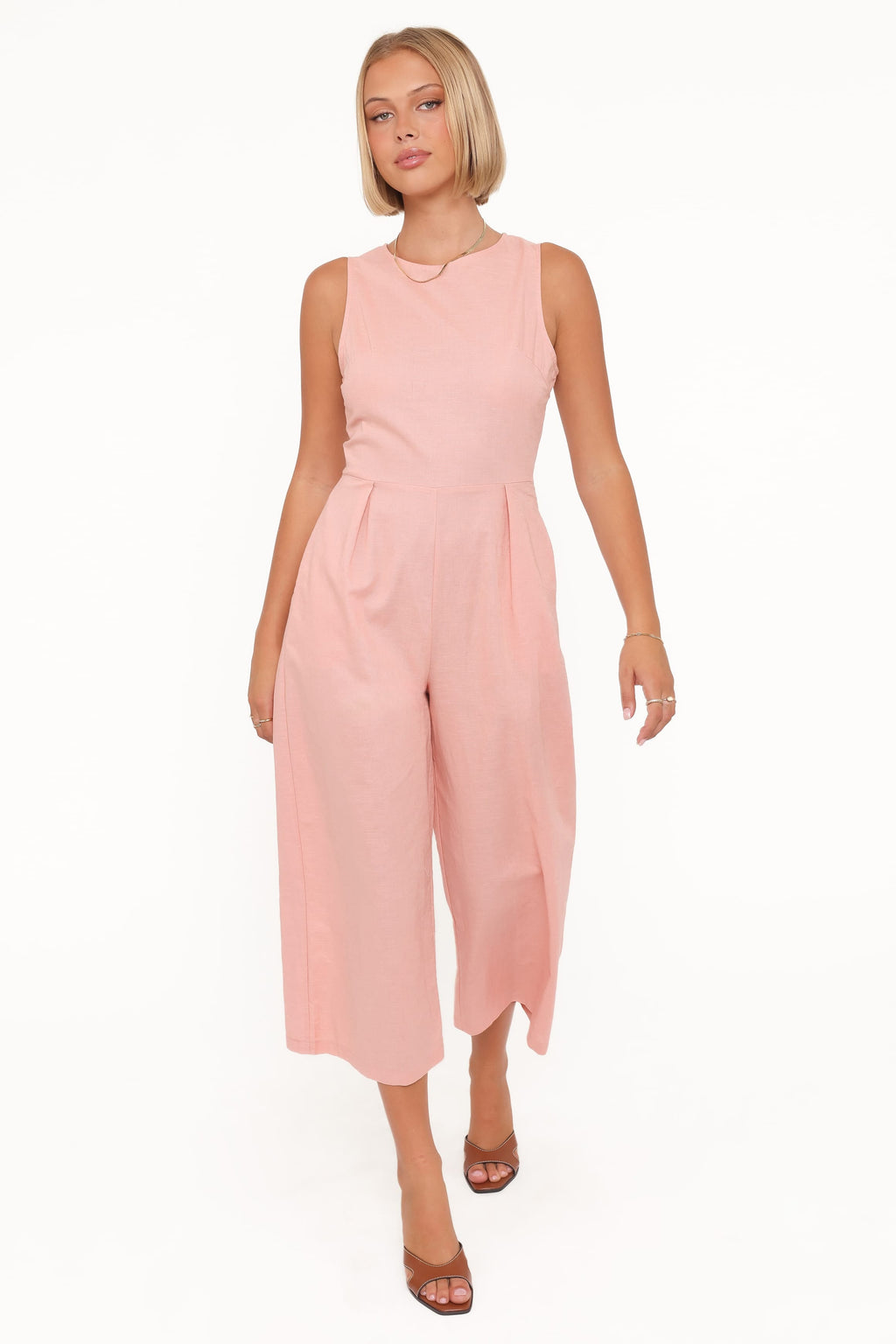 Ester Jumpsuit - Pale Pink