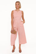 Ester Jumpsuit - Pale Pink