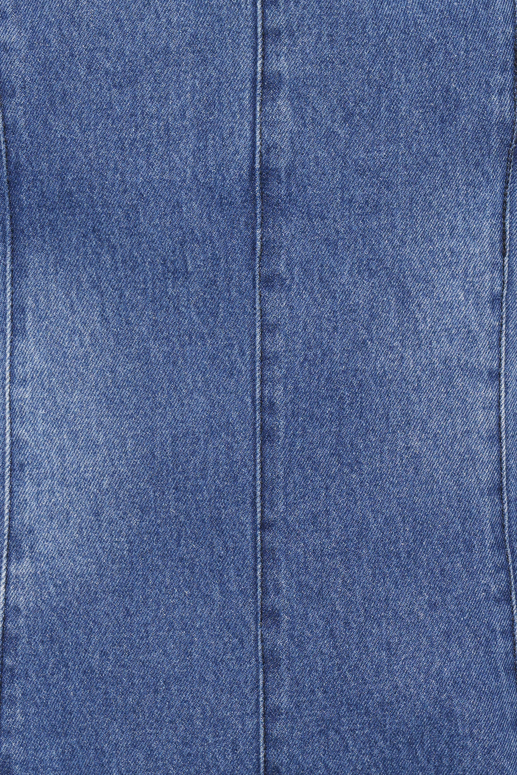 Paityn Denim Romper - Dark Wash