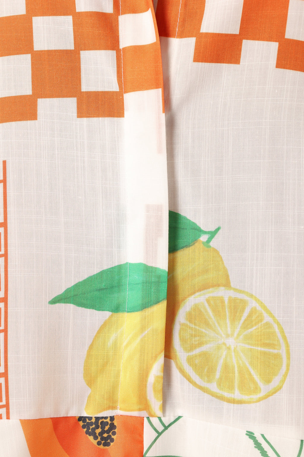 Sebastian Romper - White Orange