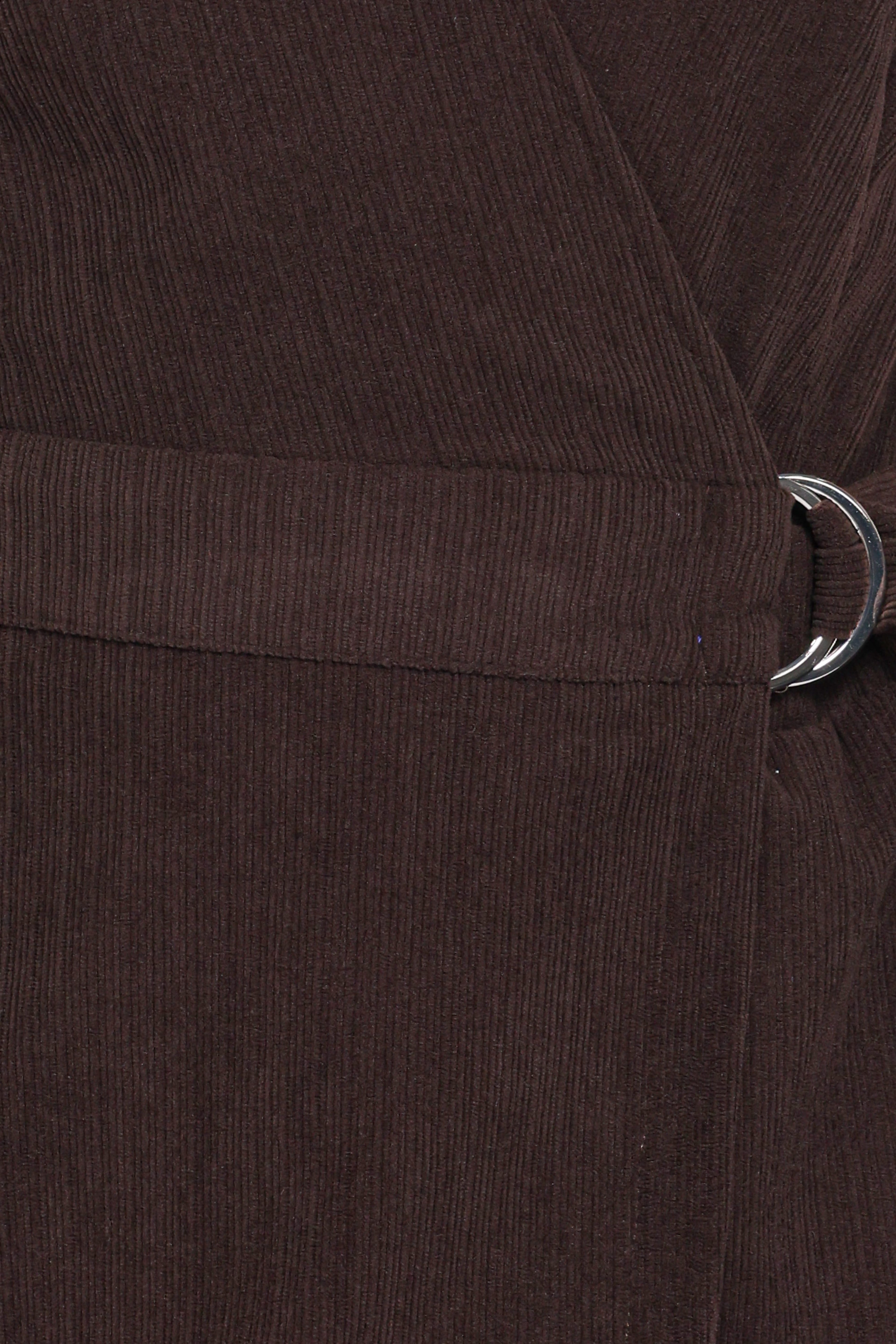 Vesper Corduroy Romper - Chocolate