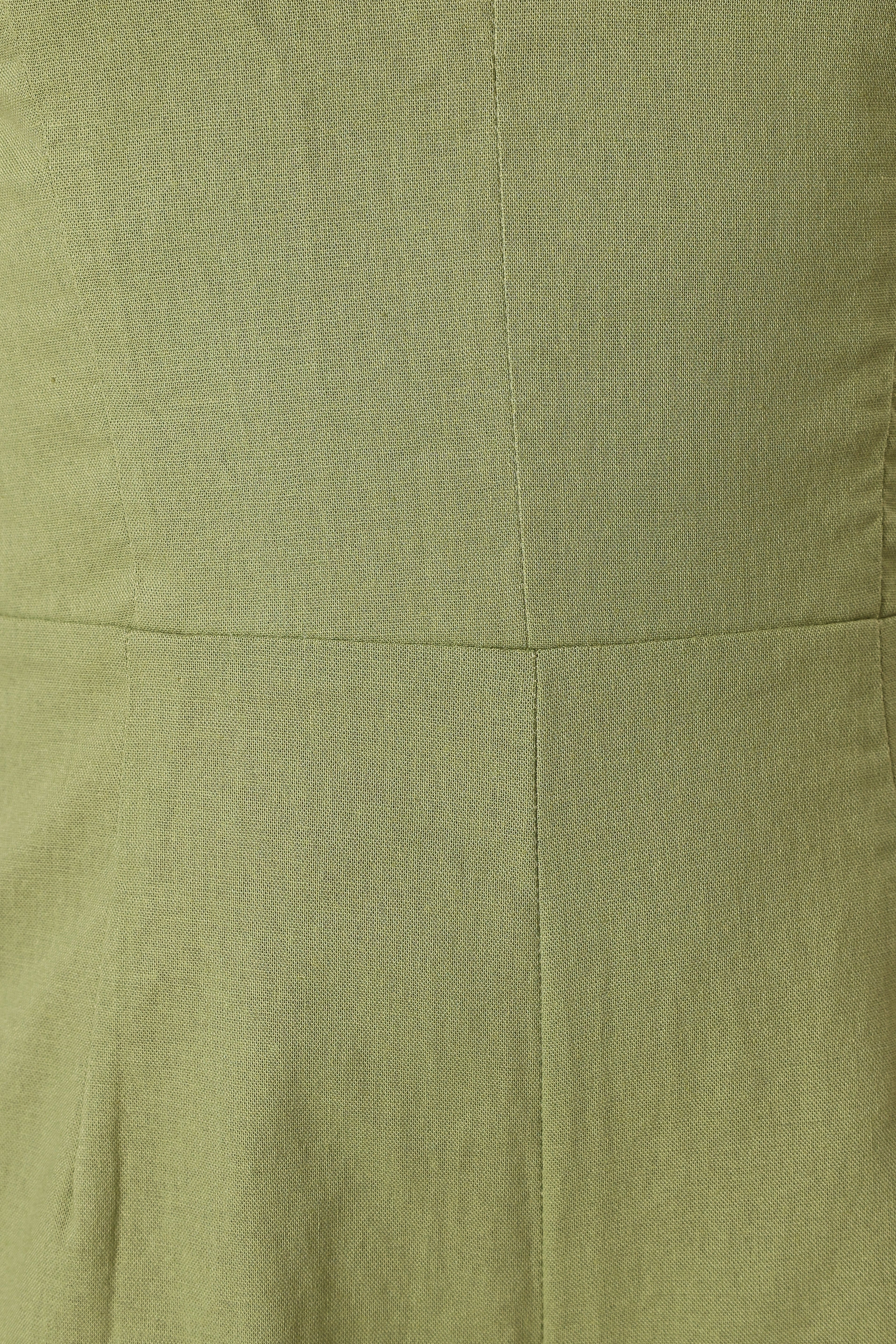 Kourtney Halterneck Jumpsuit - Olive