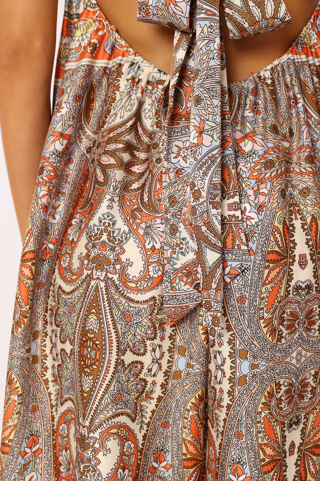 Sarah Strapless Jumpsuit - Multi