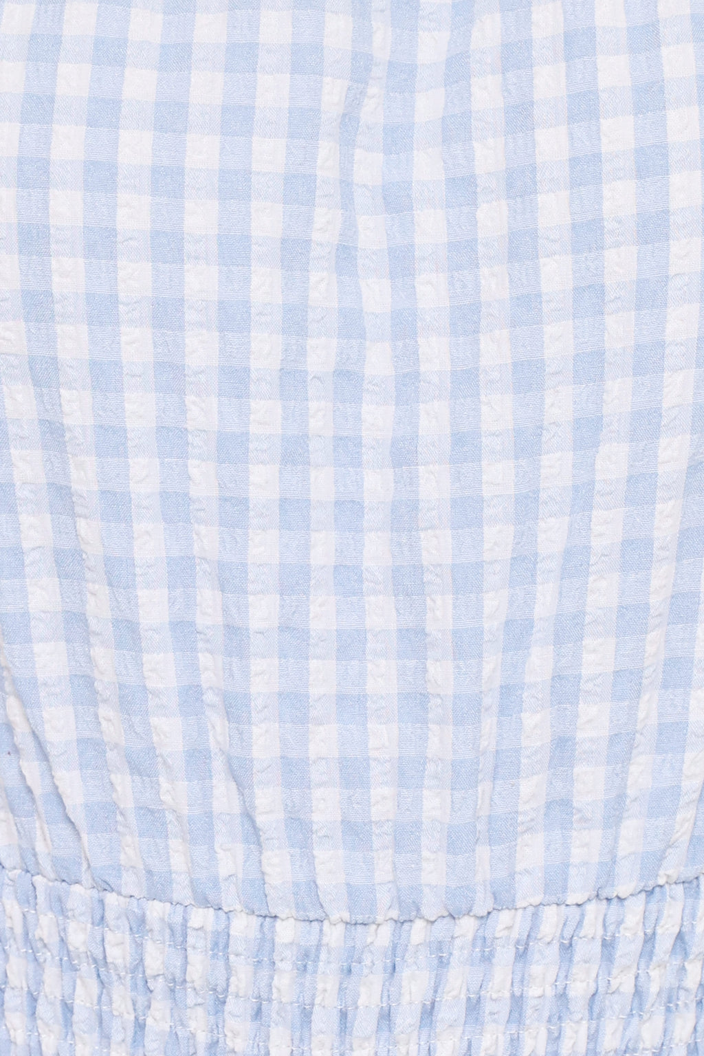 Felicity Romper - Blue Gingham