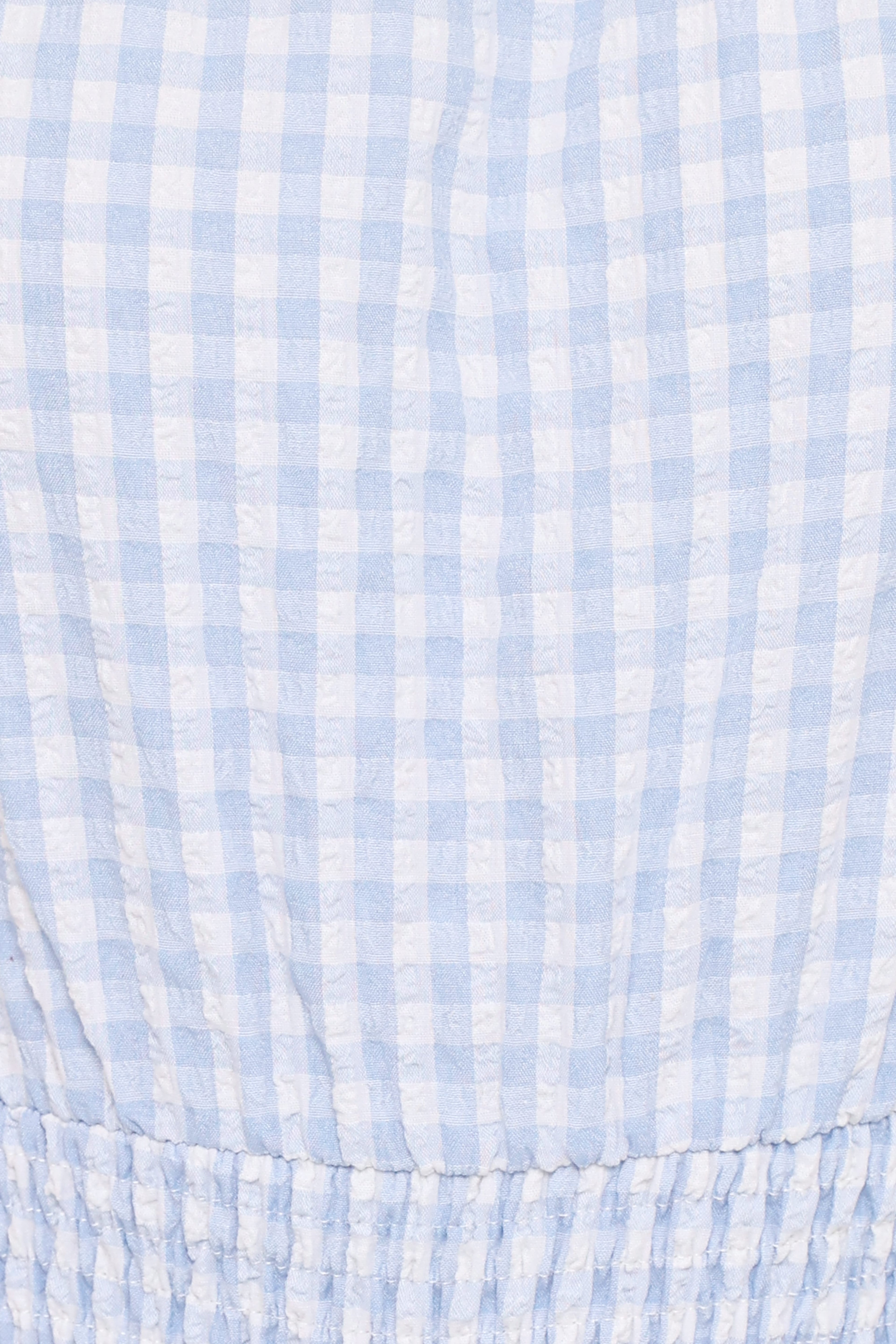 Felicity Romper - Blue Gingham