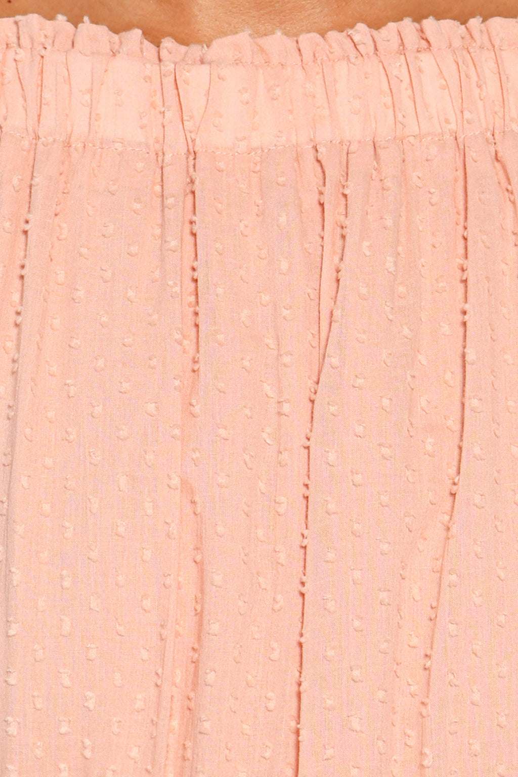 Felicity Romper - Pink Clip Dot