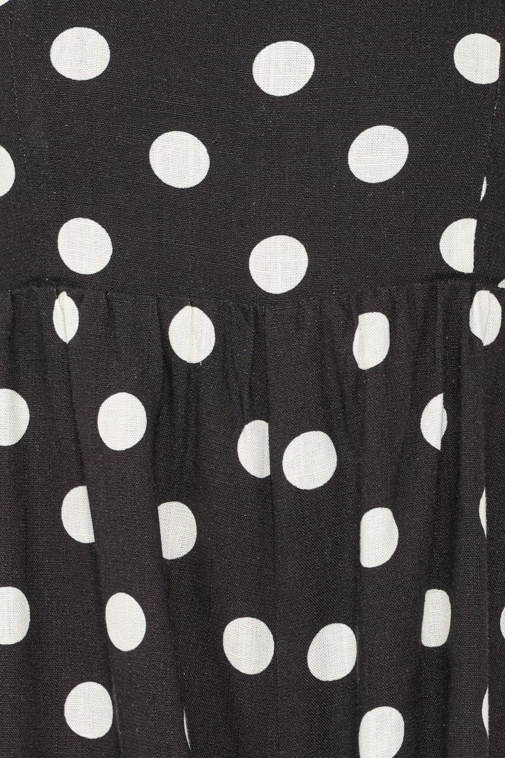Quinley Romper - Black Polka Dot